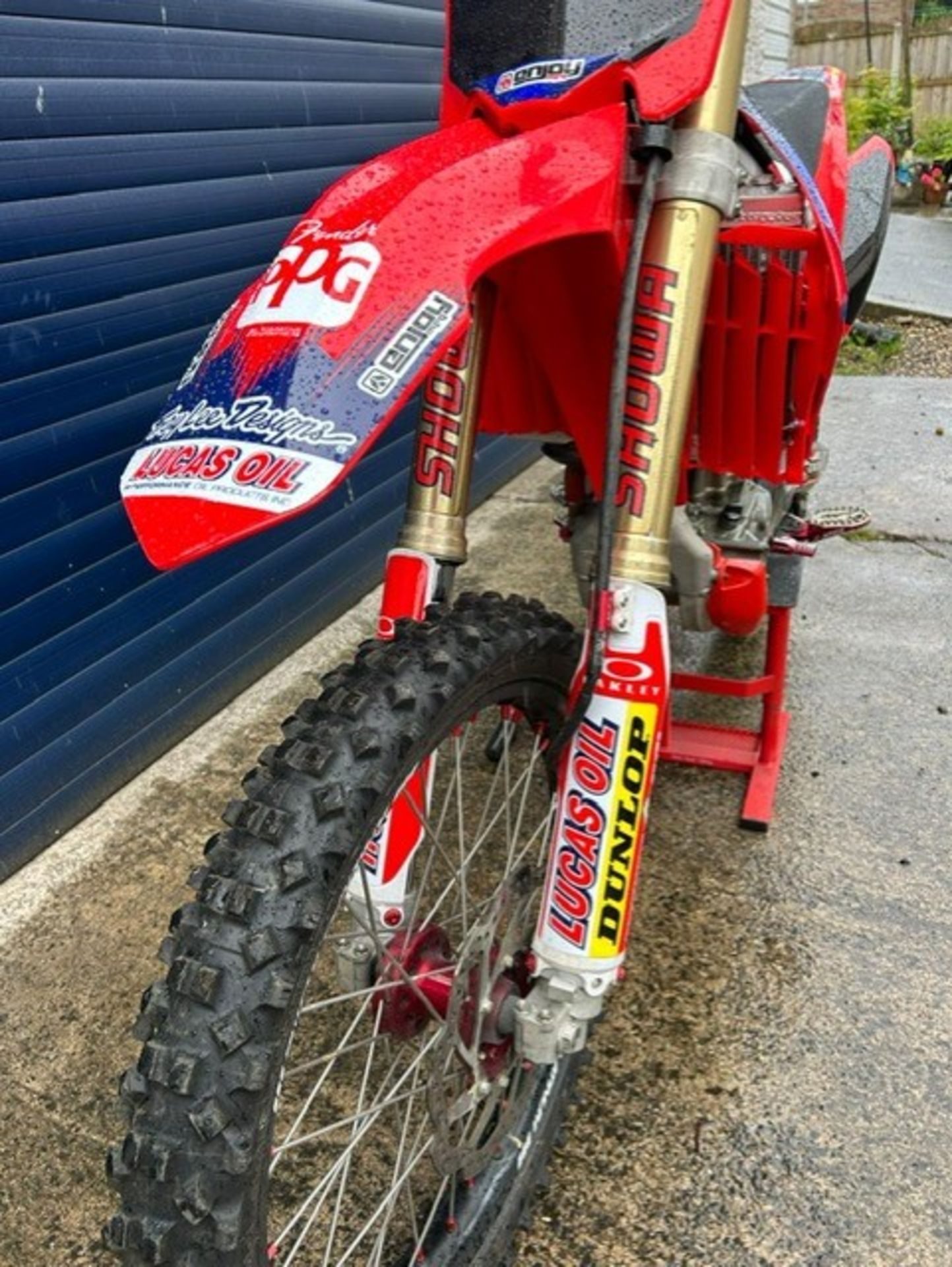 Motocross bike Honda crf450  rapid piece of kit 2015 model hasn’t been raced ever just pottering - Image 2 of 8