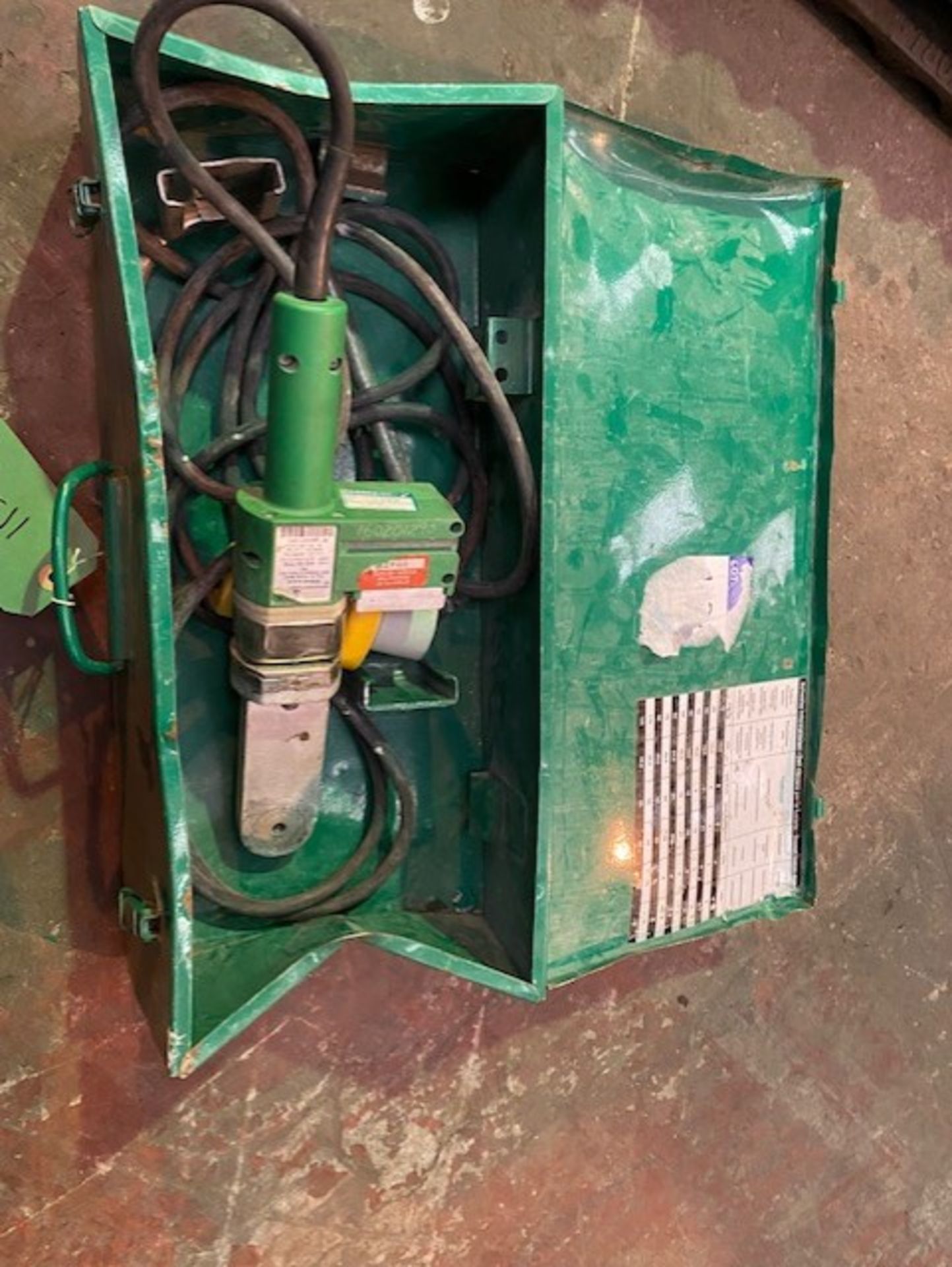 Aquatherm AQ63TFE 110v 63mm Held Pipe But Fusion Welder , Boxed , sold as seen