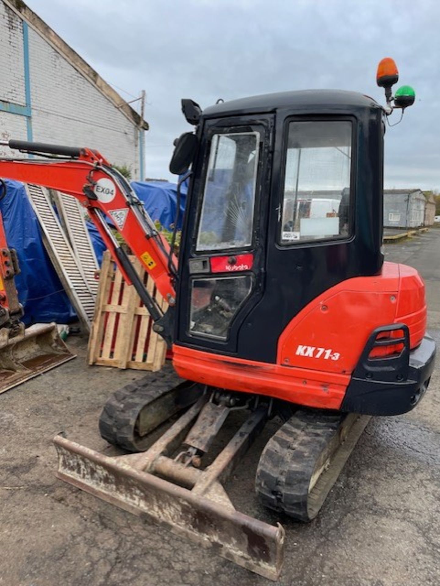 Kubota KX71 3 ton excavator 2015 model