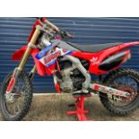 Motocross bike Honda crf450  rapid piece of kit 2015 model hasn’t been raced ever just pottering