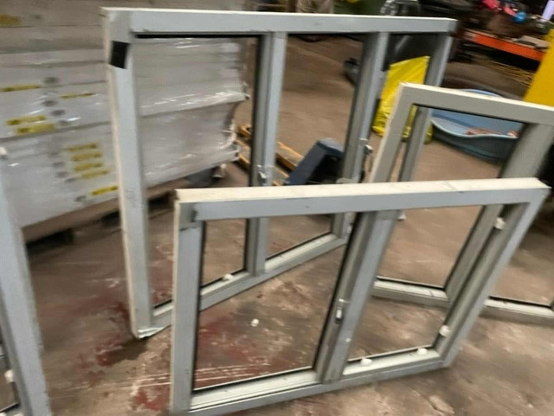 Window frame  measuring 70inch x 46 inch you are bidding for 1 window alloy frames purpose built - Image 8 of 8