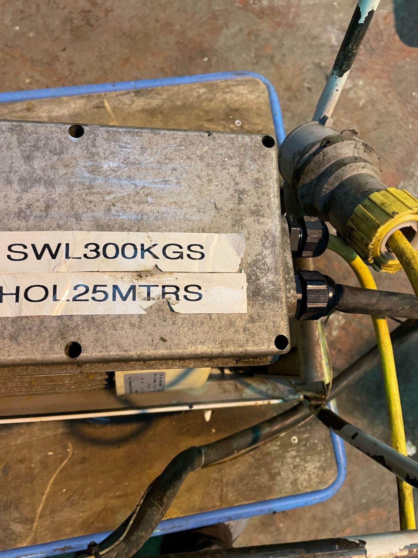 Beta workshop hoist winch 110v 300kg SWL - Image 3 of 3