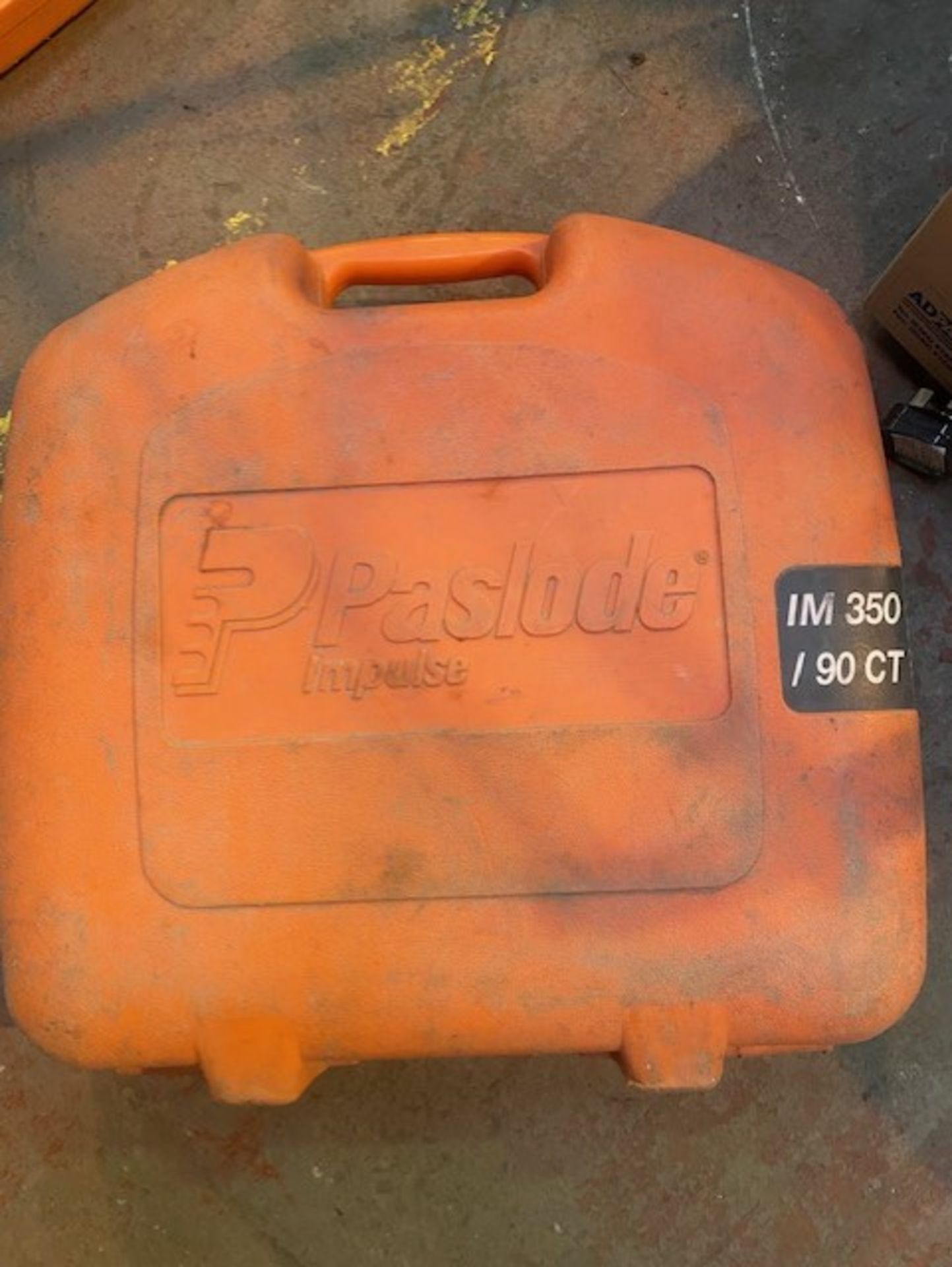 Paslode IM350+ with 2 batteries and case no charger - Image 2 of 2