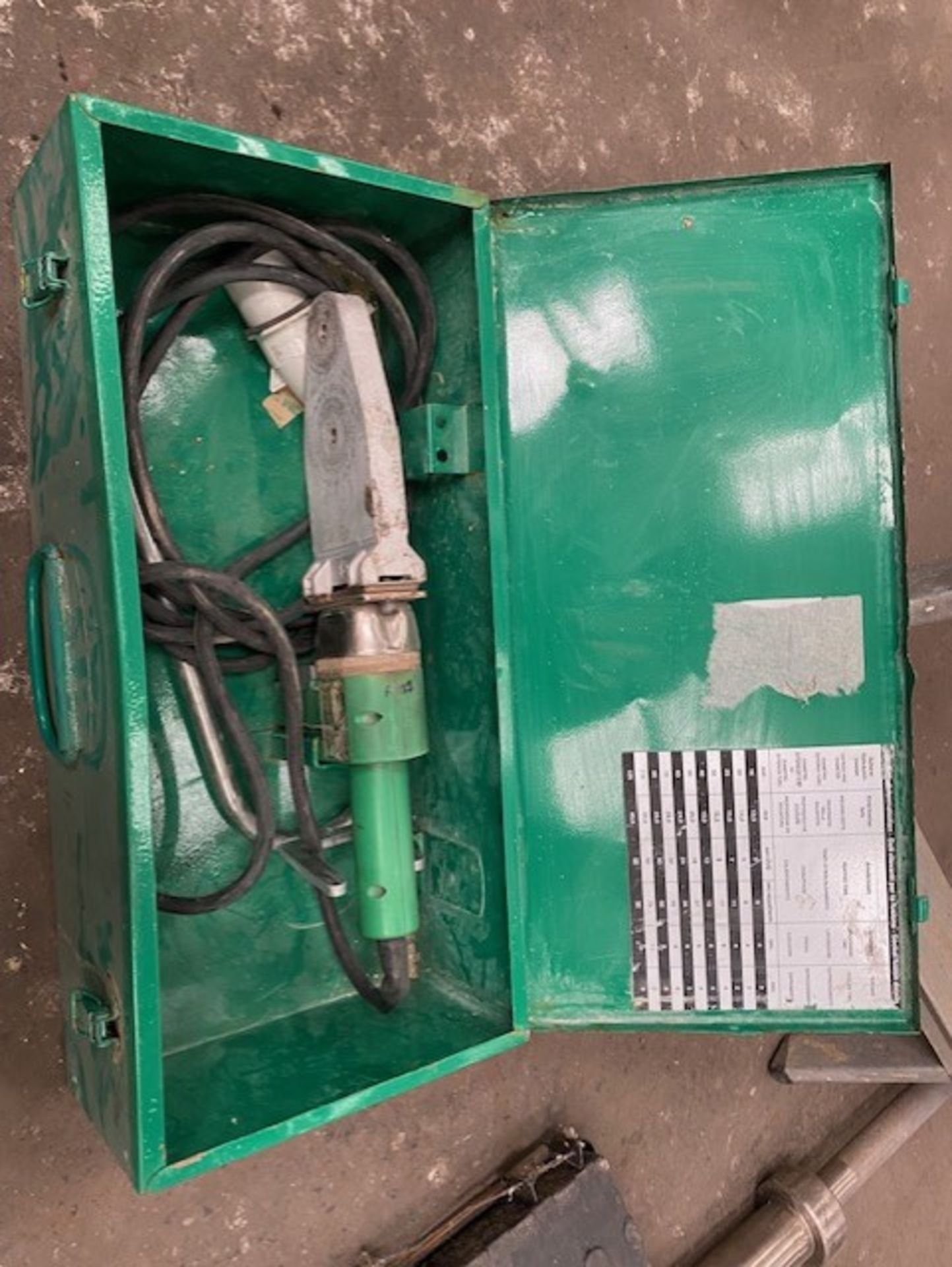 Aquatherm AQ63TFE 110v 63mm Held Pipe But Fusion Welder , Boxed , sold as seen