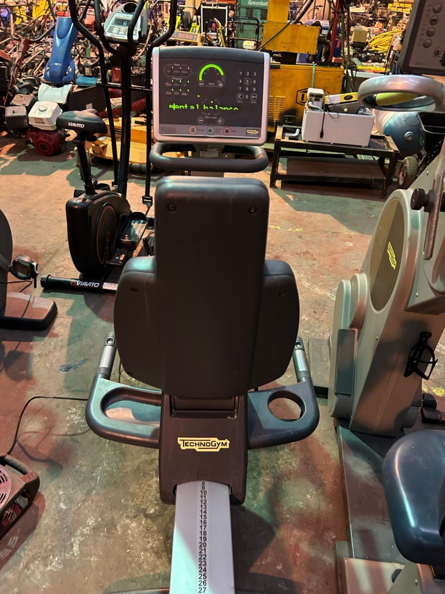 Technogym excite 700i recline recumbent exercise bike. Excellent condition, full working order