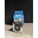 1x manrose lo profile bathroom fan. 150mm chrome face standard 100mm hole.