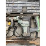 Hitachi sds hammer drill 110v full working order