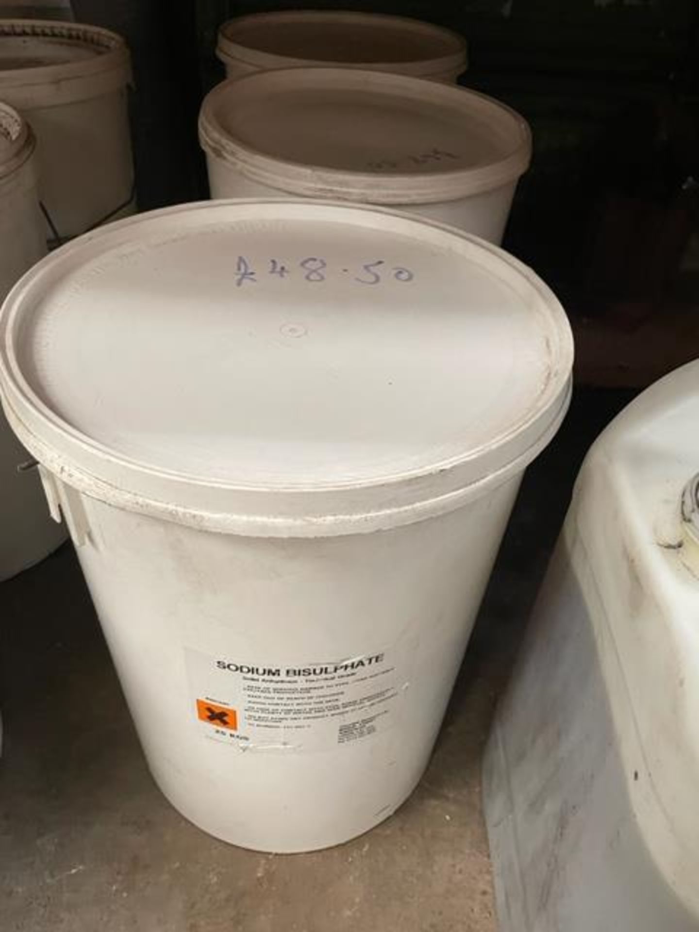 Sodium bisulphate 3 number tubs again expensive to purchase - Image 2 of 2