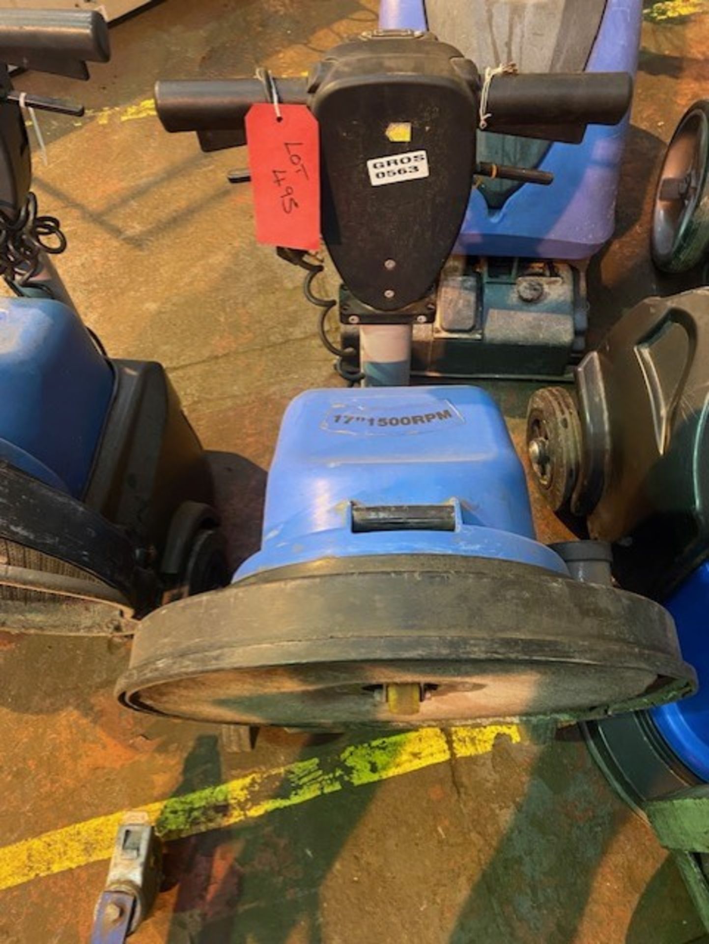 Floor Polisher 17" 1500rpm