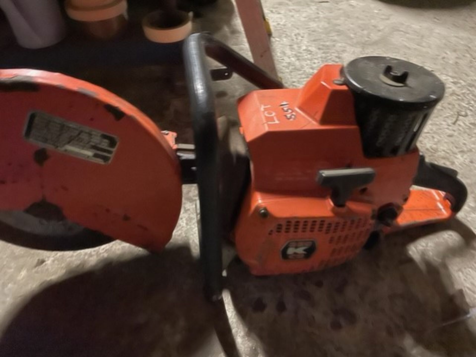 Old husqvarna 380 stone saw - Image 3 of 3