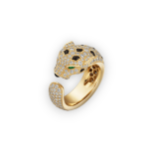 *NO RESERVE* 1.70ct Diamonds Leopard Diamond Ring, 18K Yellow Gold, (GH Si)