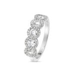 *NO RESERVE* 0.93ct Diamond Ring, 18K White Gold (GH Vs-Si) (WGI9624135907)