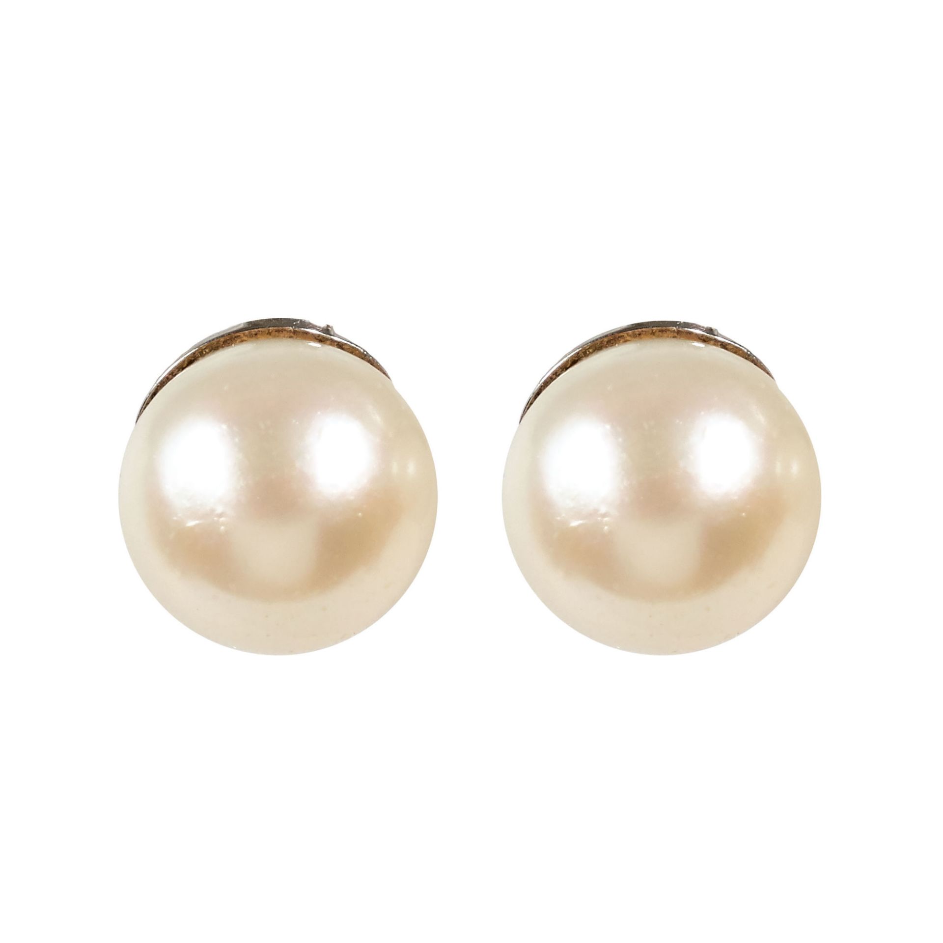 PERLEN-OHRCLIPS / Pearl-earrings 