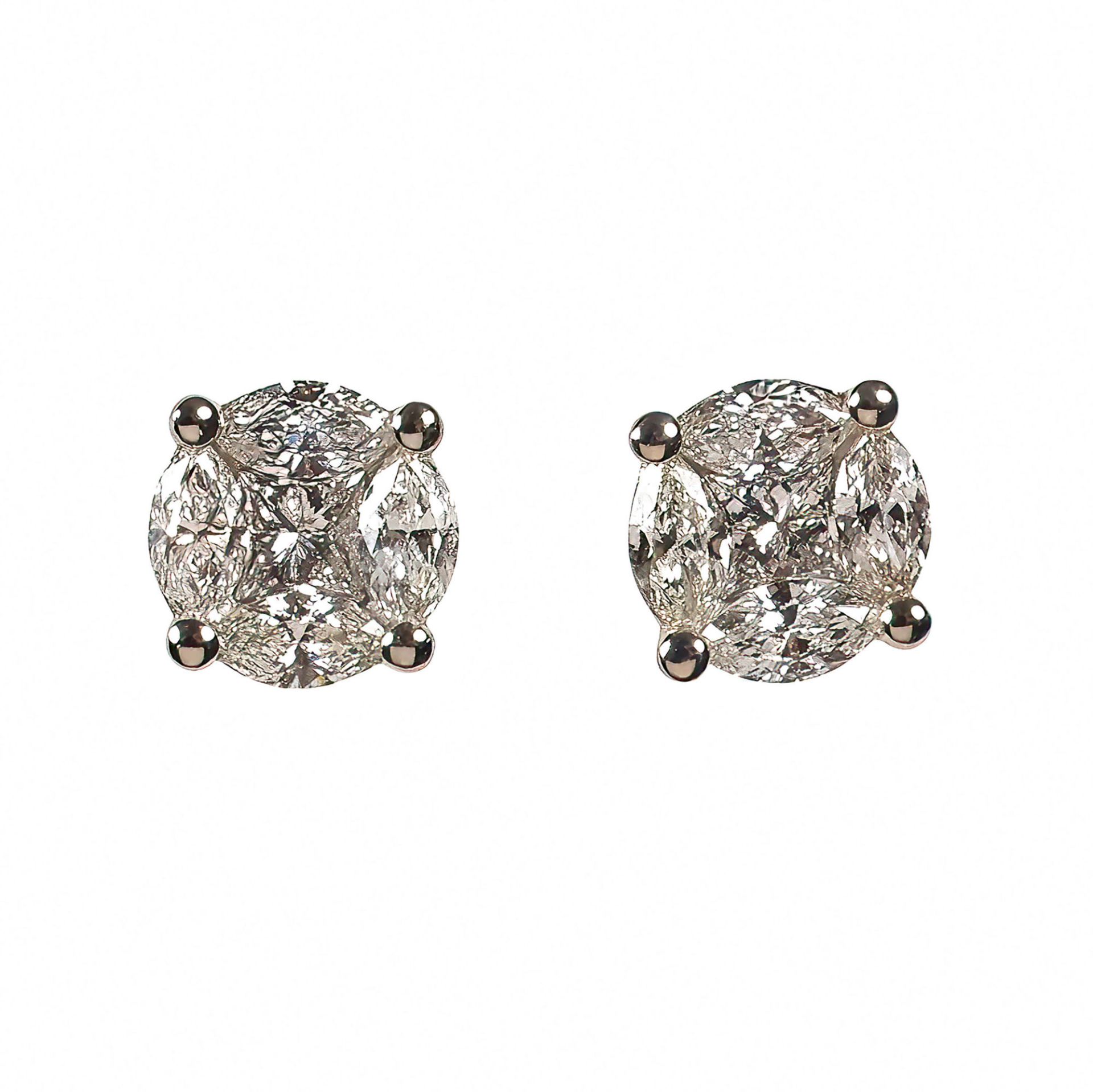 DIAMANT-OHRSTECKER / Diamond-earrings 