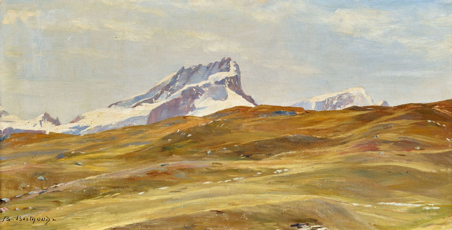 BERTHOUD, BLANCHE: "Le Rimpfischhorn".