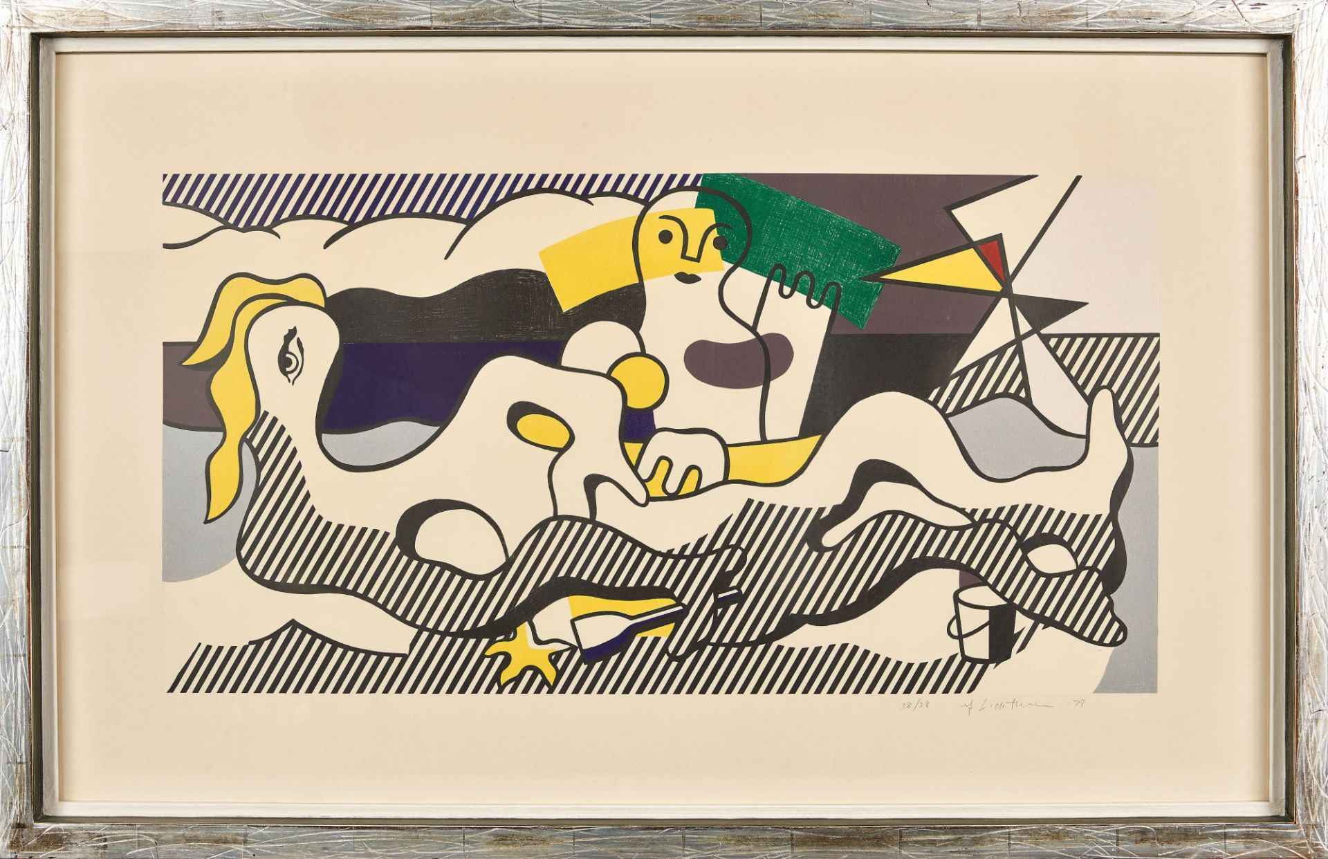 LICHTENSTEIN, ROY: "At the Beach". - Bild 2 aus 2