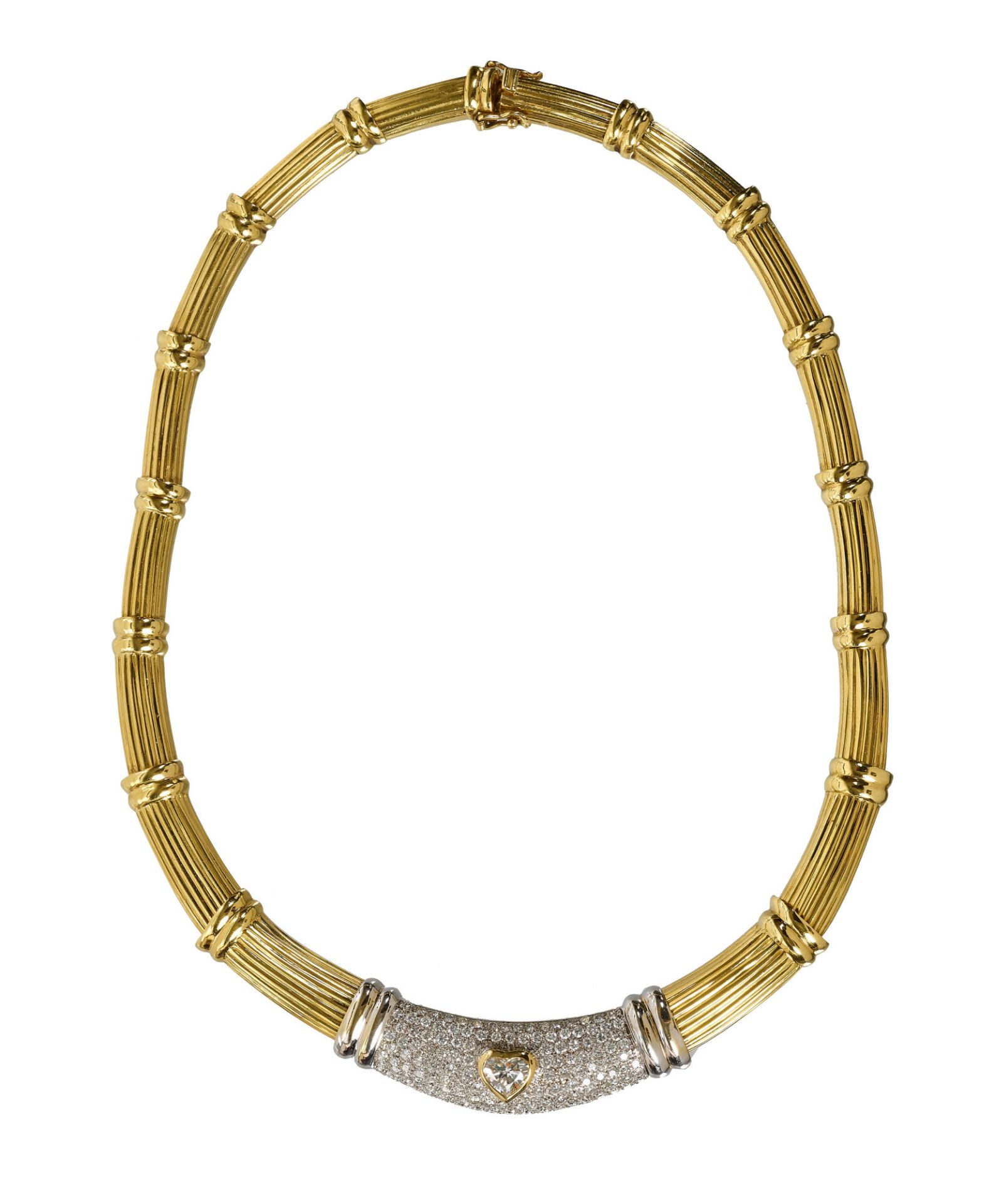 BRILLANT-COLLIER / Diamond-necklace  - Bild 2 aus 2