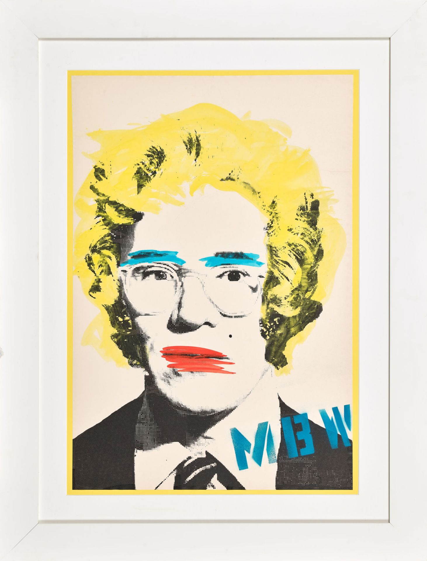 MR. BRAINWASH (EIGENTL. GUETTA, THIERRY): "Portrait of Andy Warhol". - Bild 2 aus 2