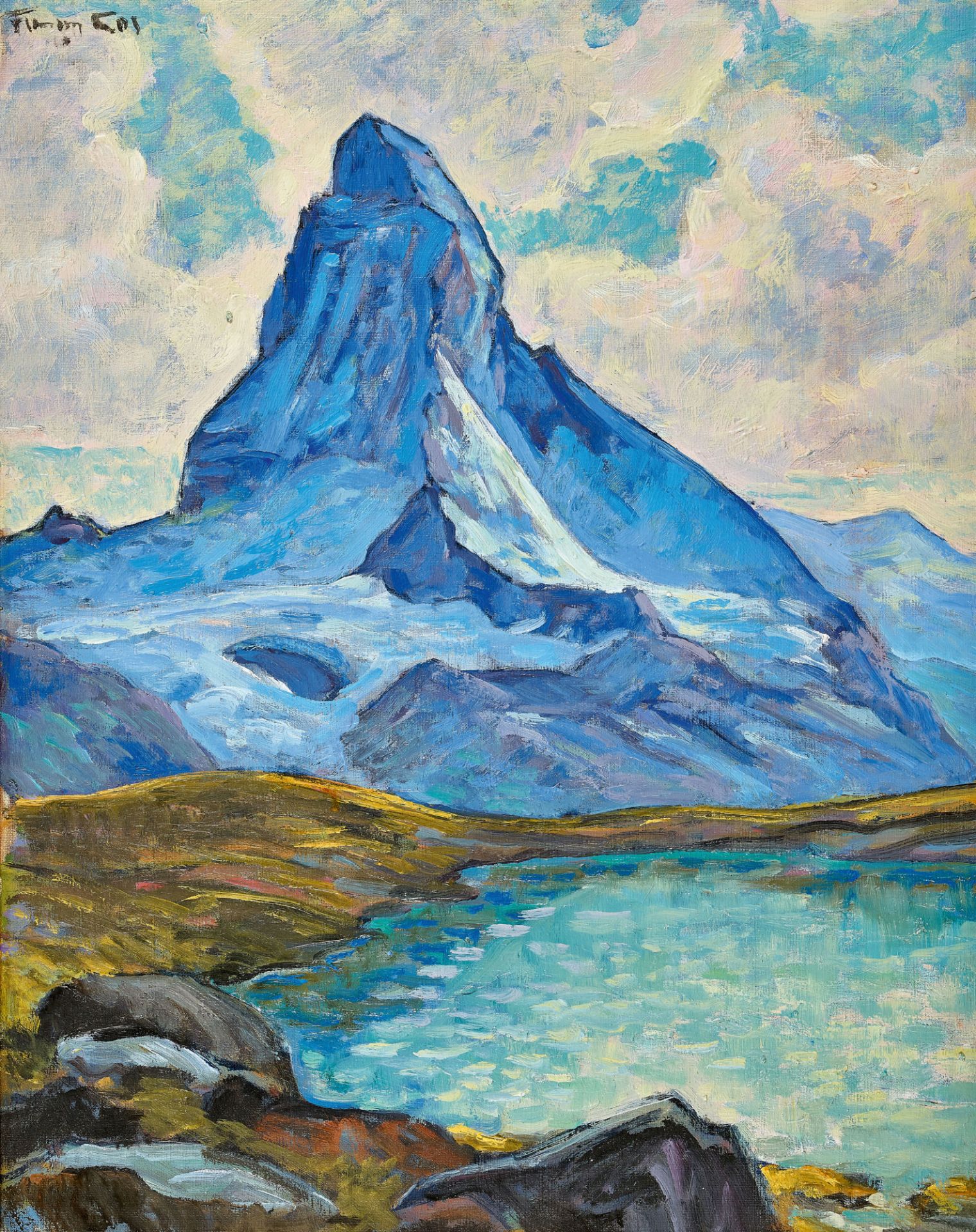 GOS, FRANÇOIS: "Cervin du Stellisee".