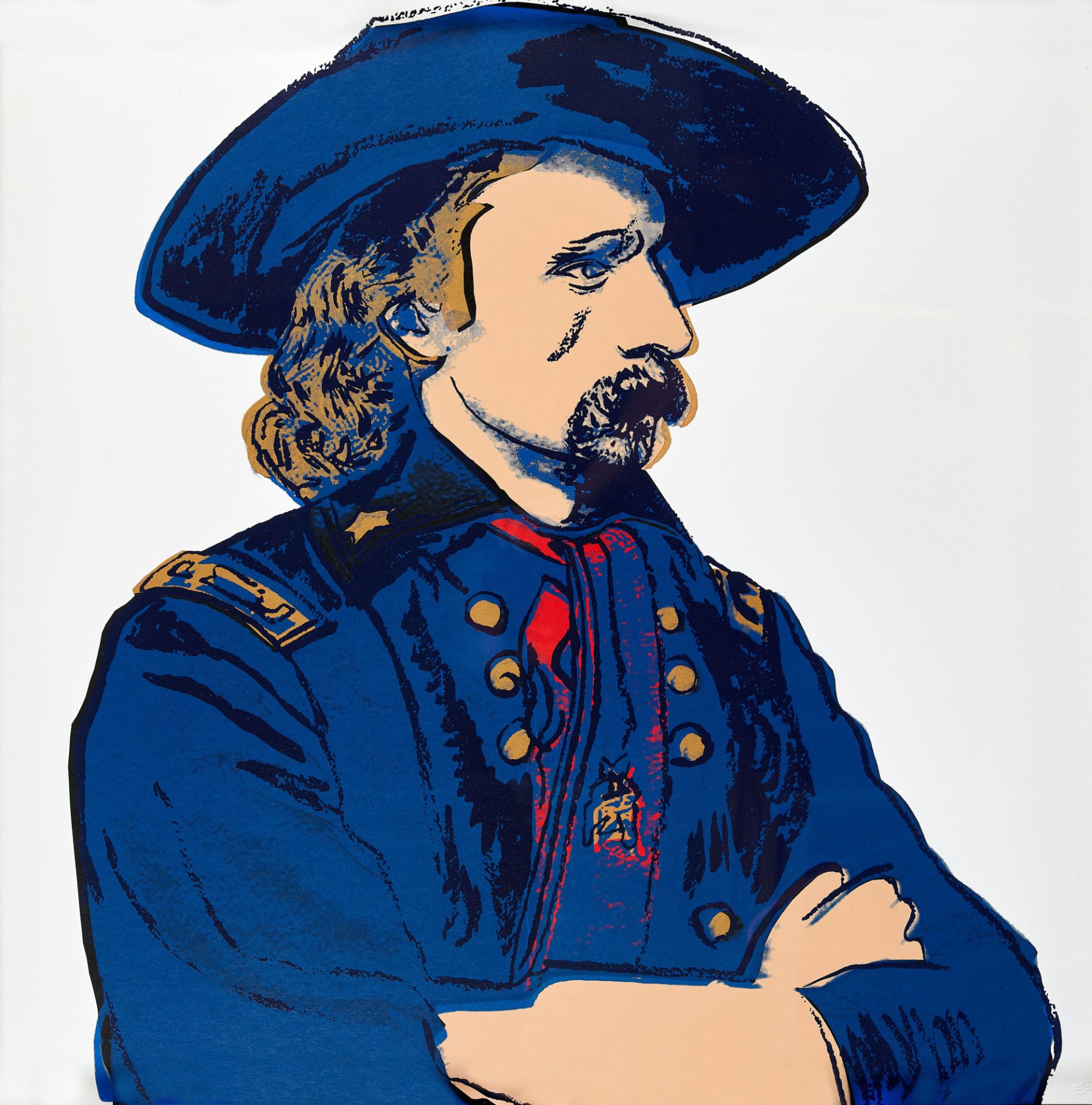 WARHOL, ANDY: "General Custer".