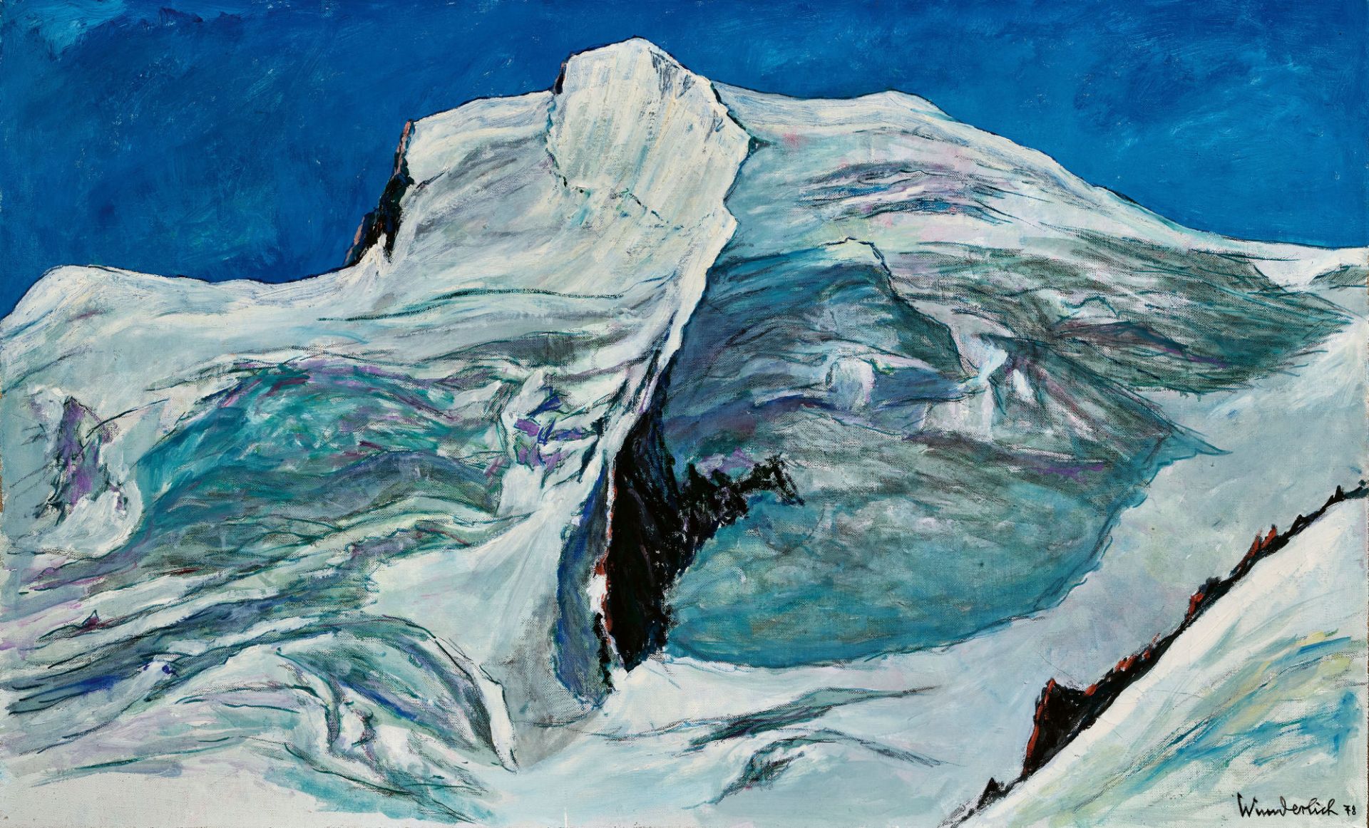 WUNDERLICH, EDMUND: Das Strahlhorn.