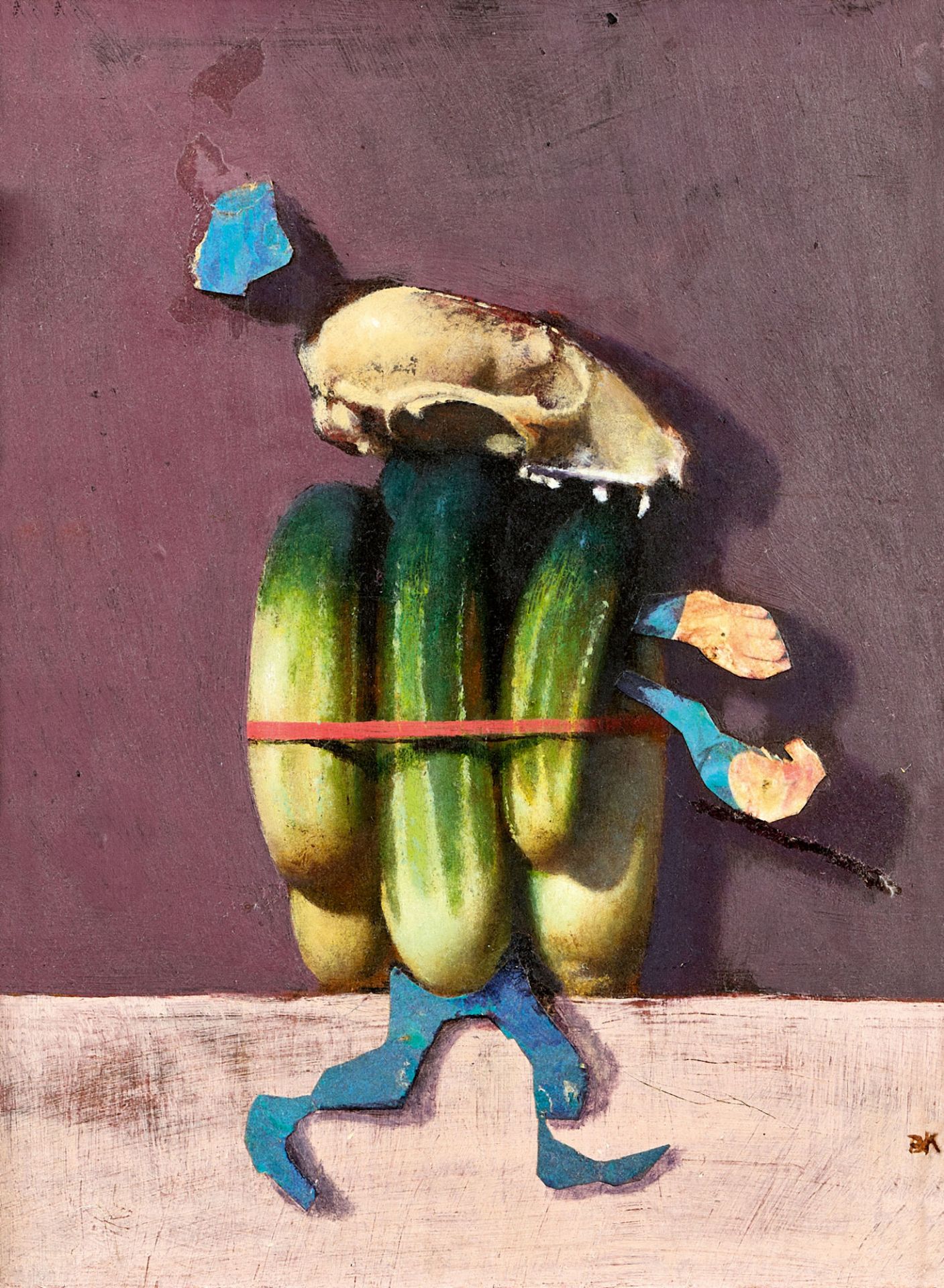 KURLAND, BRUCE: "Cucumber Personage".