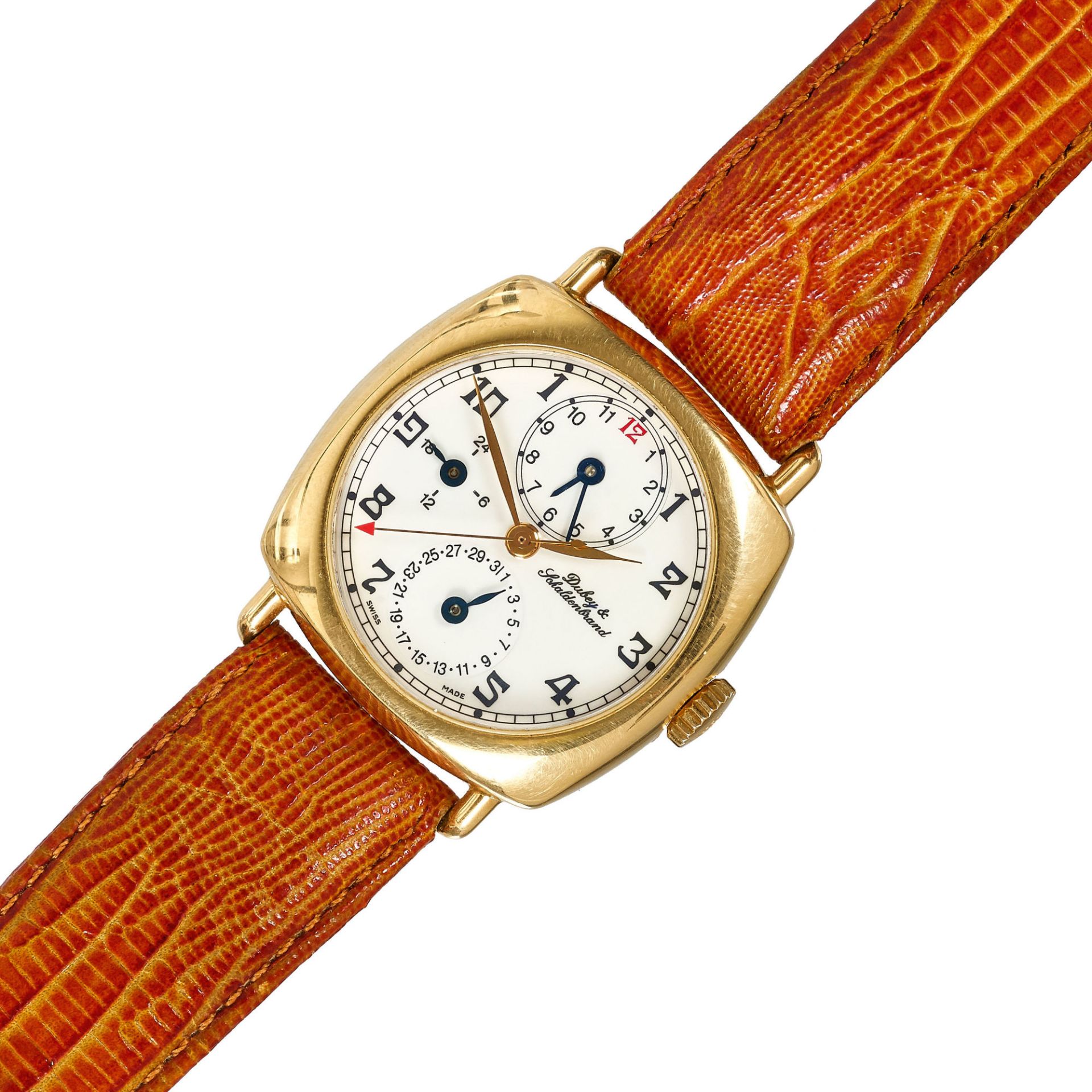 HERRENARMBANDUHR: Dubey & Schaldenbrand, "Diplomatic". / Gentleman's wristwatch, Dubey & ...