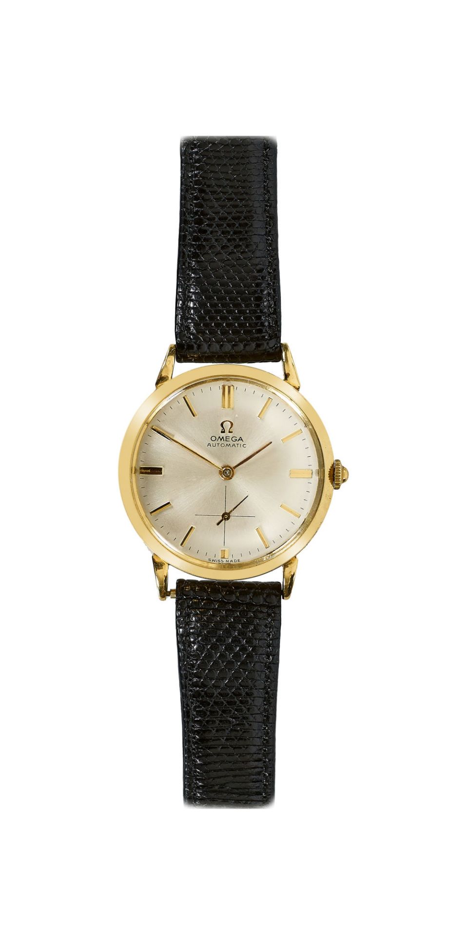 OMEGA: Vintage-Herrenarmbanduhr. / Omega, Vintage-gentleman's wristwatch.