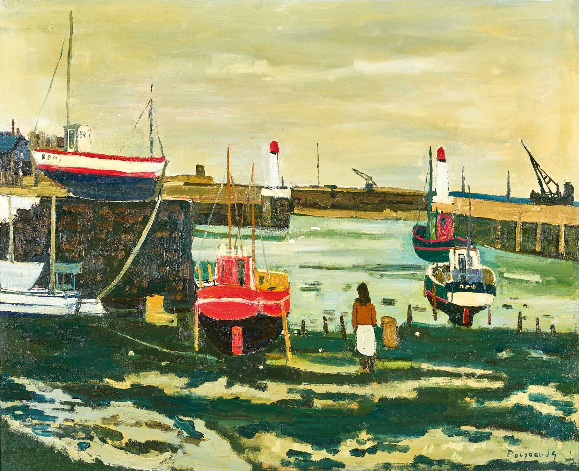 BORGEAUD, GEORGES: "Port de Guernsey".