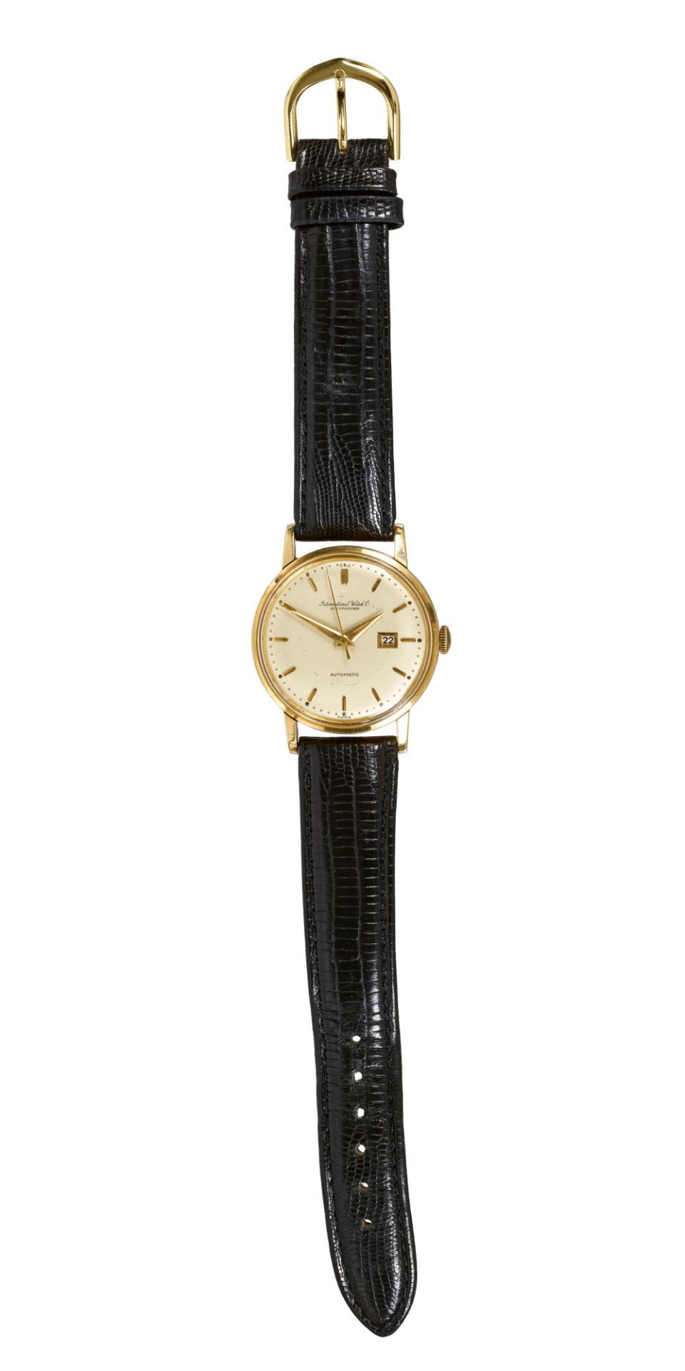 IWC: Vintage-Herrenarmbanduhr. / IWC, Vintage-gentleman's wristwatch. - Bild 3 aus 3