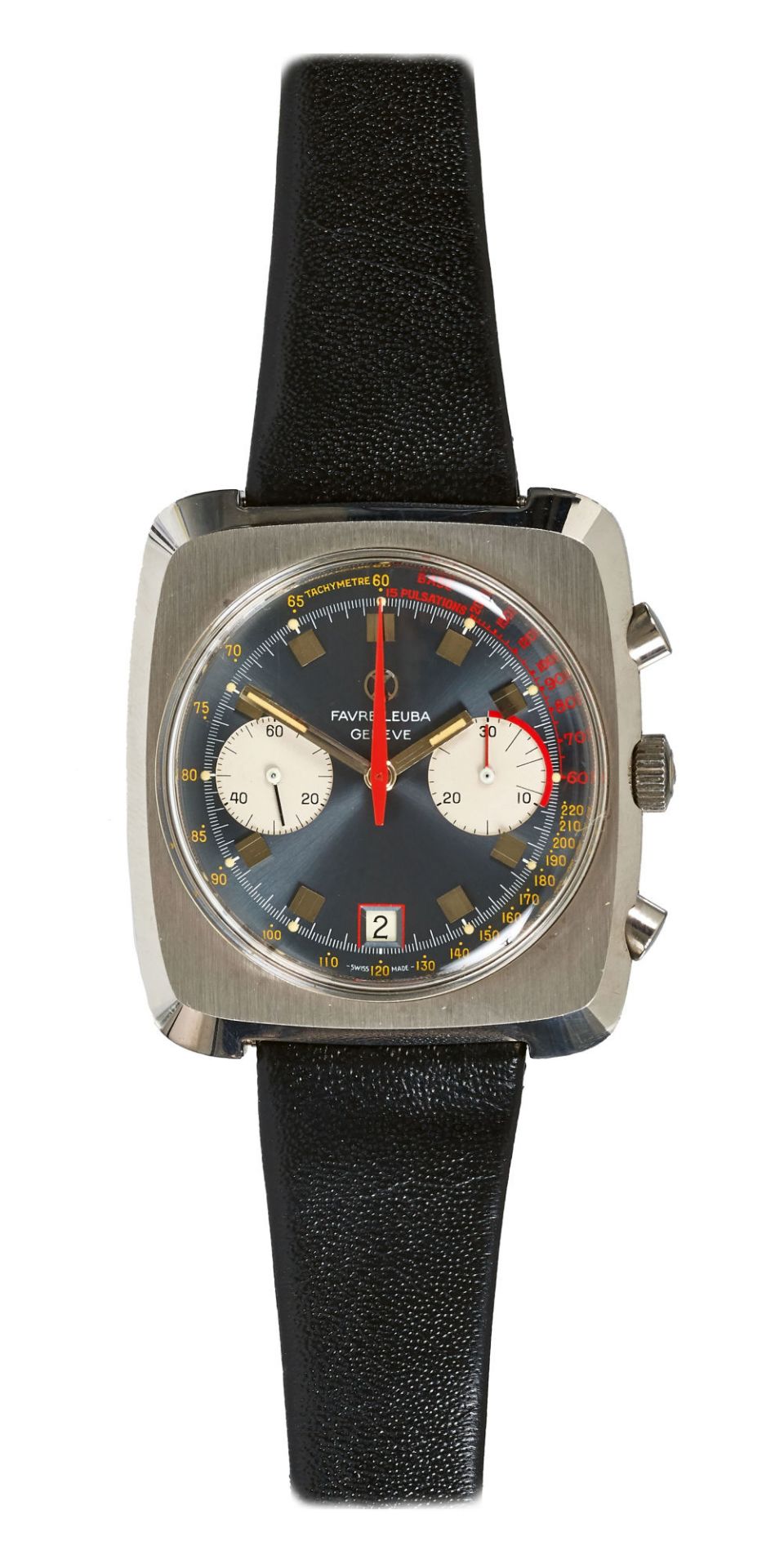 FAVRE-LEUBA: Herrenarmbanduhr. / Favre-Leuba, Gentleman's wristwatch. - Bild 2 aus 3