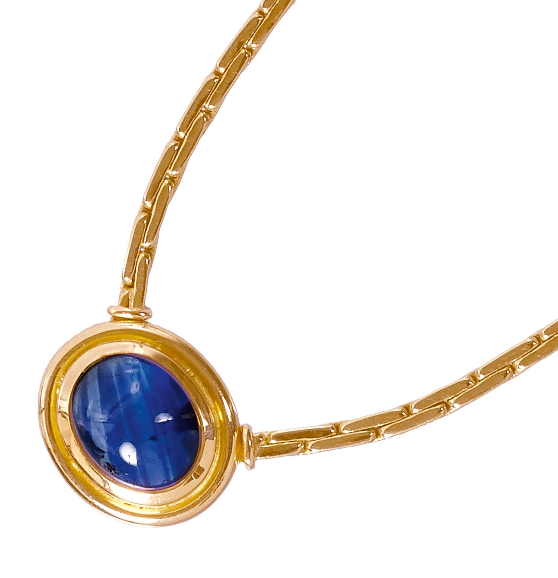 SAPHIR-COLLIER / Sapphire-necklace 