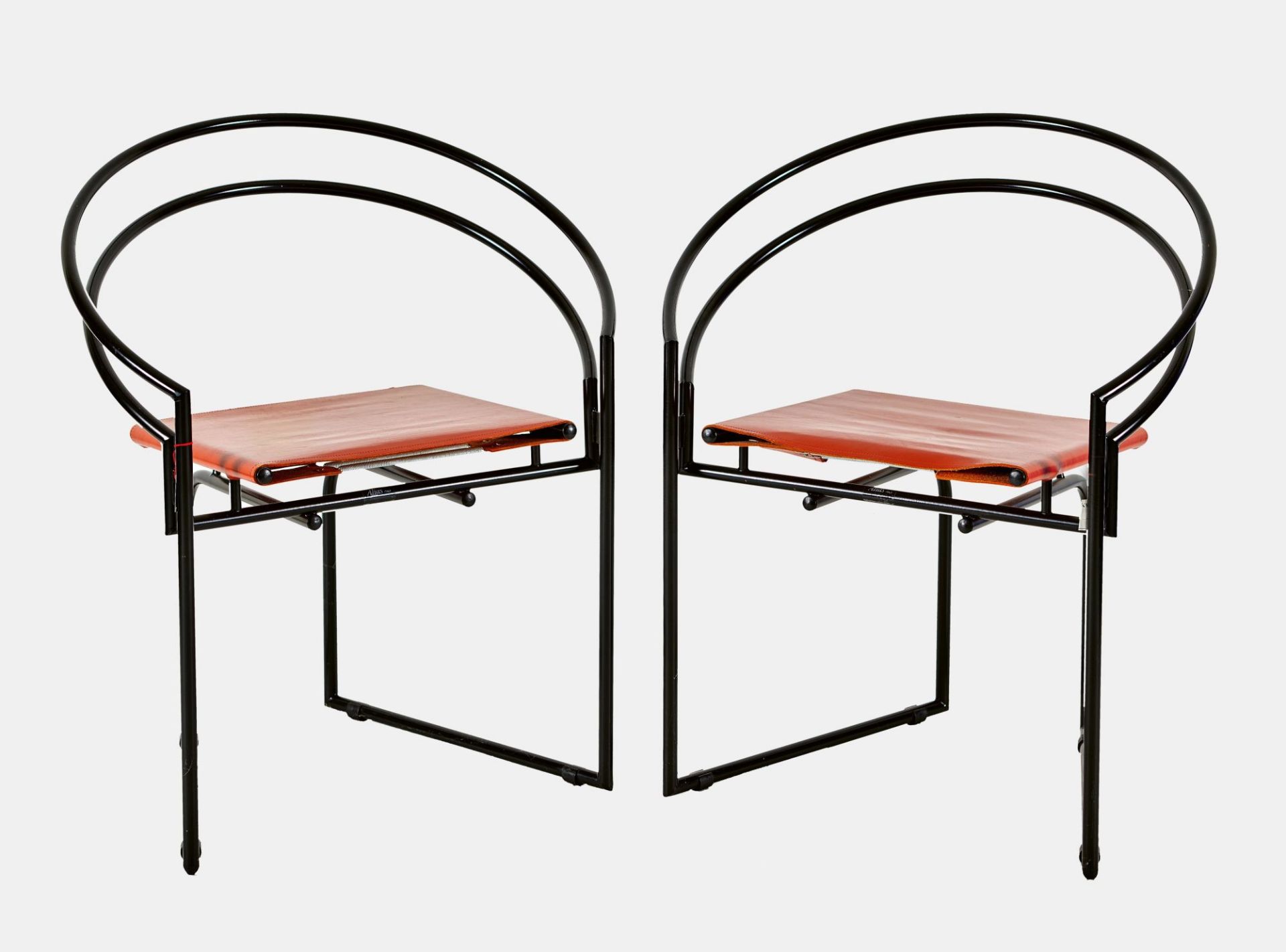 BOTTA, MARIO: Paar Stühle "Latonda", Entwurf 1986 (Ausführung Alias).