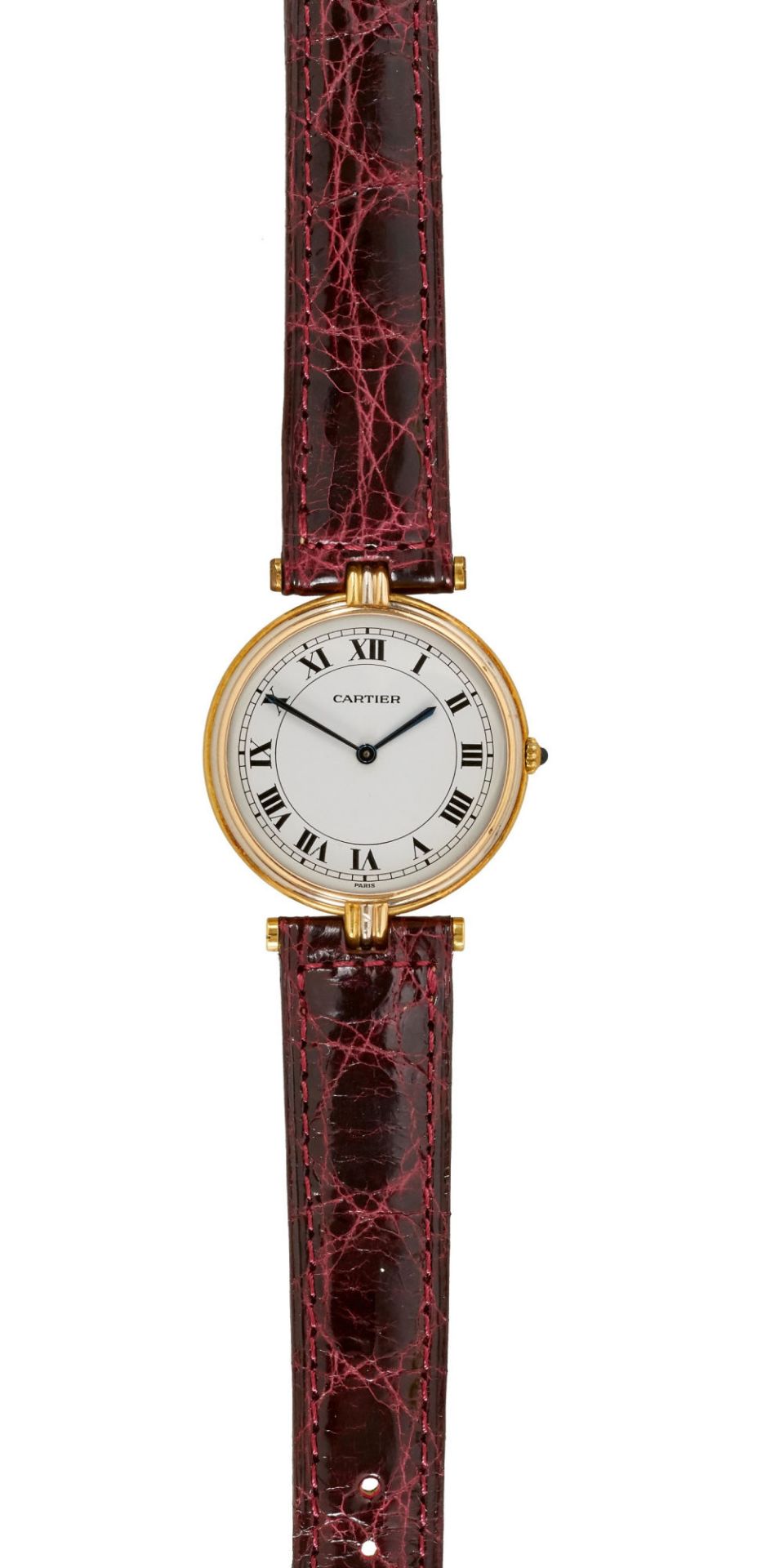 CARTIER: Damenarmbanduhr "Vendôme Trinity". - Image 2 of 2