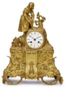 Figurenuhr Frankreich um 1830