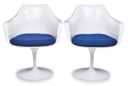 Paar Tulip-Chairs, Knoll International, Saarinen