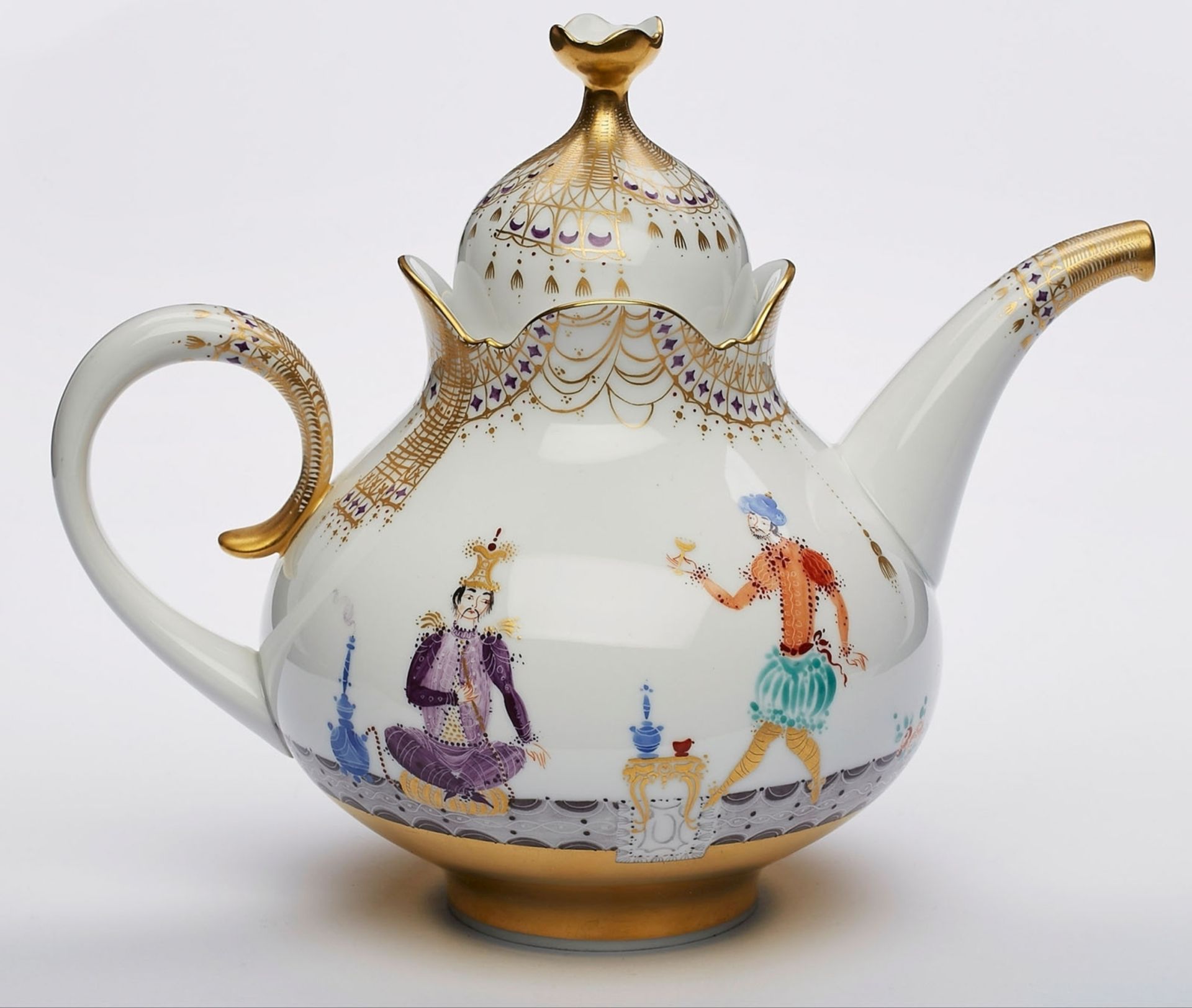 Teekanne, Meissen 1985. - Image 2 of 2