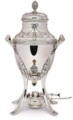 Samovar, Empire-Stil, Koch & Bergfeld um 1905.