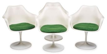 4 "Tulip"-Chairs, Knoll International, Saarinen