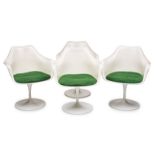 4 "Tulip"-Chairs, Knoll International, Saarinen