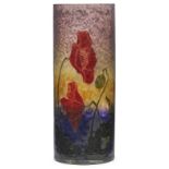 Vase "Mohn", Daum Nancy 20. Jh.
