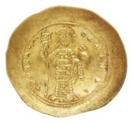 Antike Goldmünze, Histamenon, Kaiser Konstantin X., Byzanz 1059 - 1067