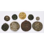 Konvolut v. 9 versch. antiken Münzen aus d. vorderasiatischen Raum