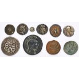 Konvolut v. 10 versch. antiken Münzen Kleinasiens