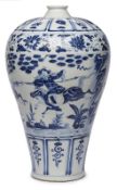 Gr. Vase in Meiping-Form, China wohl 19. Jh.
