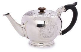 Kl. Teekanne/ "Bullet teapot", London 1728.