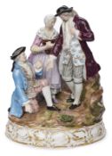 Kavaliersgruppe, Meissen um 1900