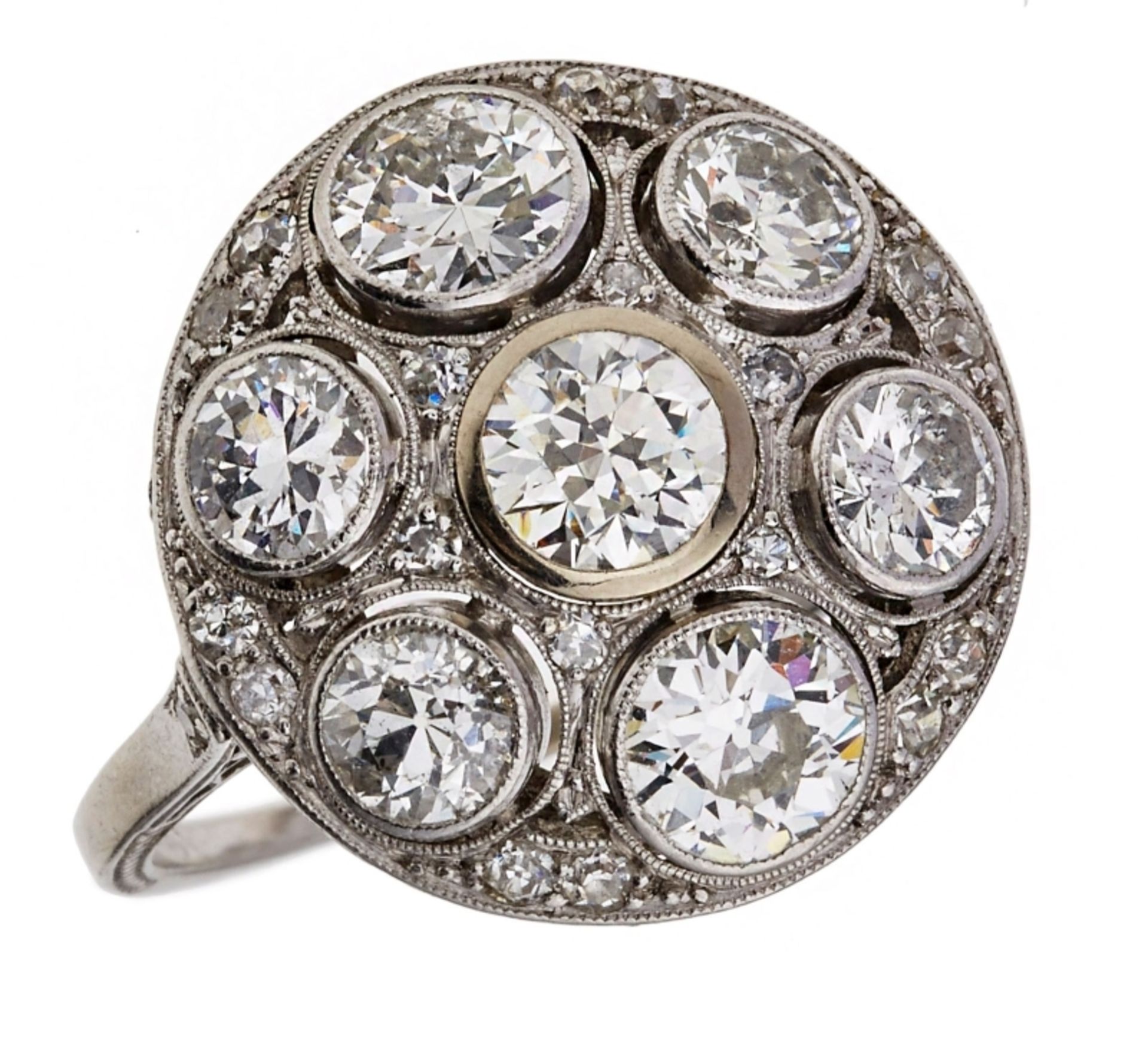 Rd. Diamant-Ring, Art Déco um 1920