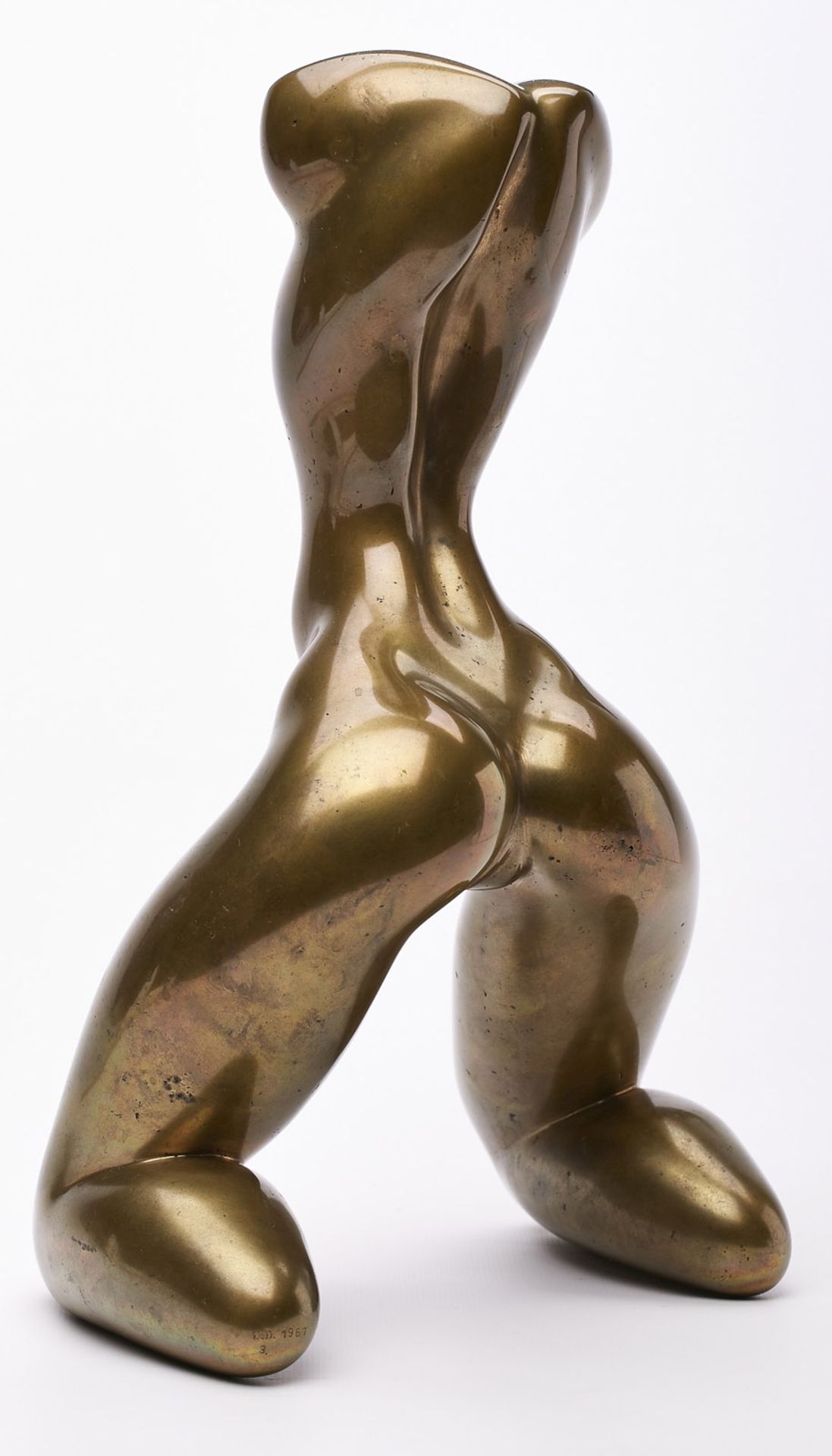 Bronze Hans Emil Deutsch: Frauenakt, 1967. - Image 3 of 3