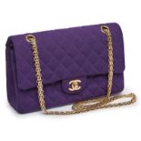 Handtasche "Timeless Classique", Double Flapbag, Chanel um 2010.